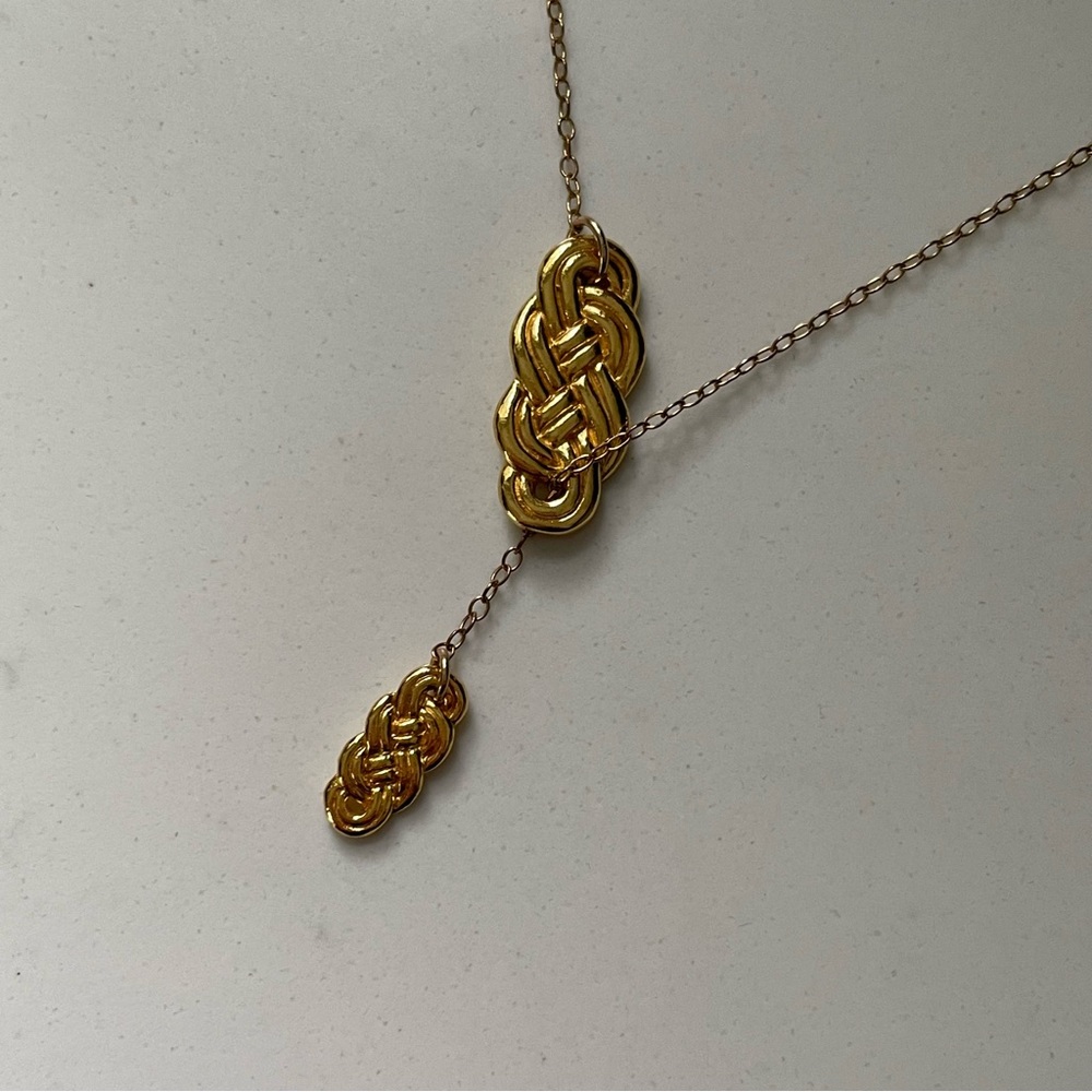 Gorjana Nautical Knot Lariat Necklace